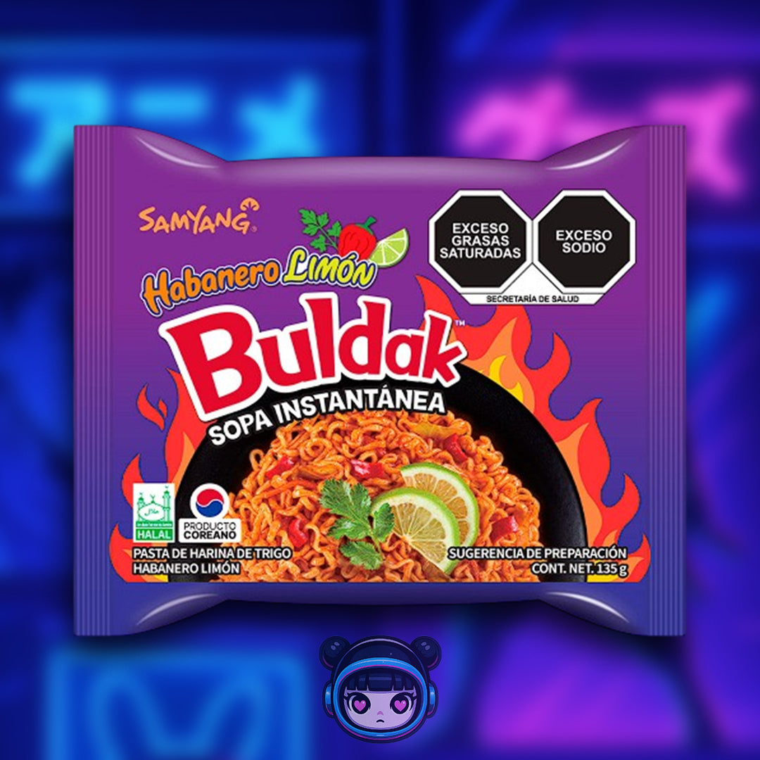 Buldak Habanero Y Limon