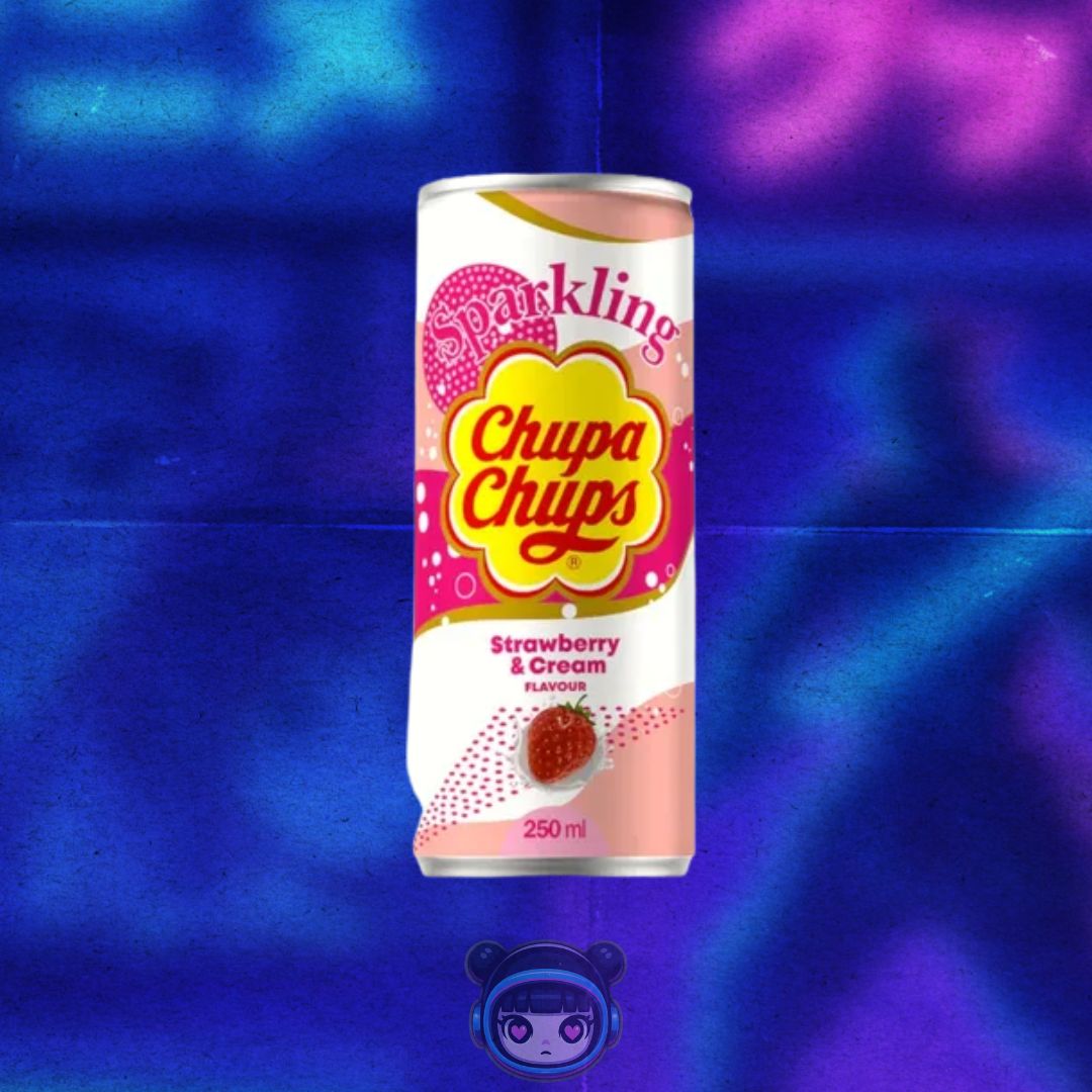 Chupa Chups Sabor Fresa con Crema