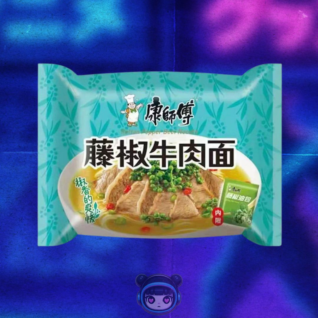 Master Kong Sabor Carne con pimienta Ratan