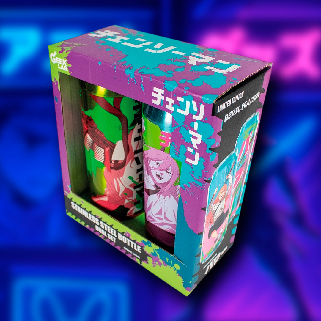2Pack Termo Lata Devil Hunters-Chainsaw Man