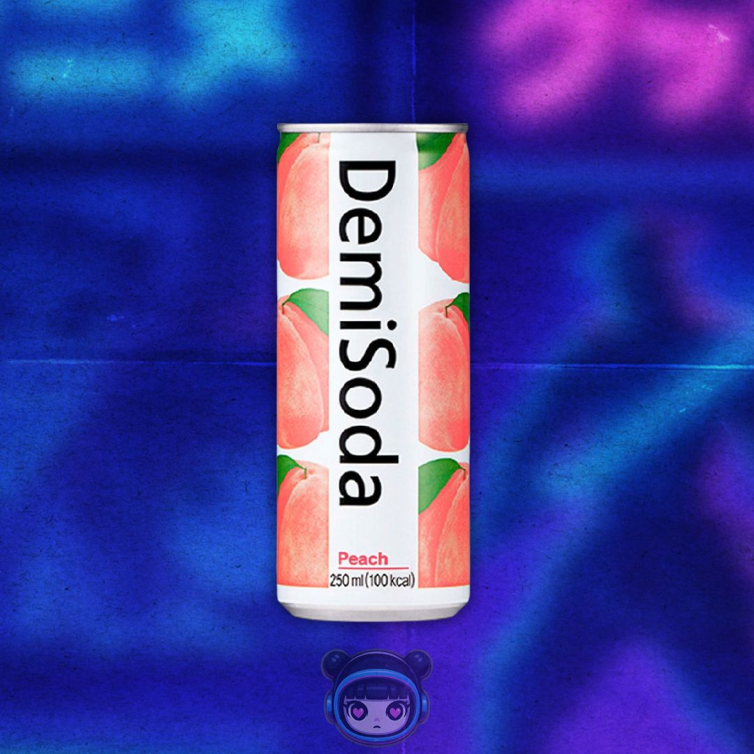 Demi Soda Sabor Durazno