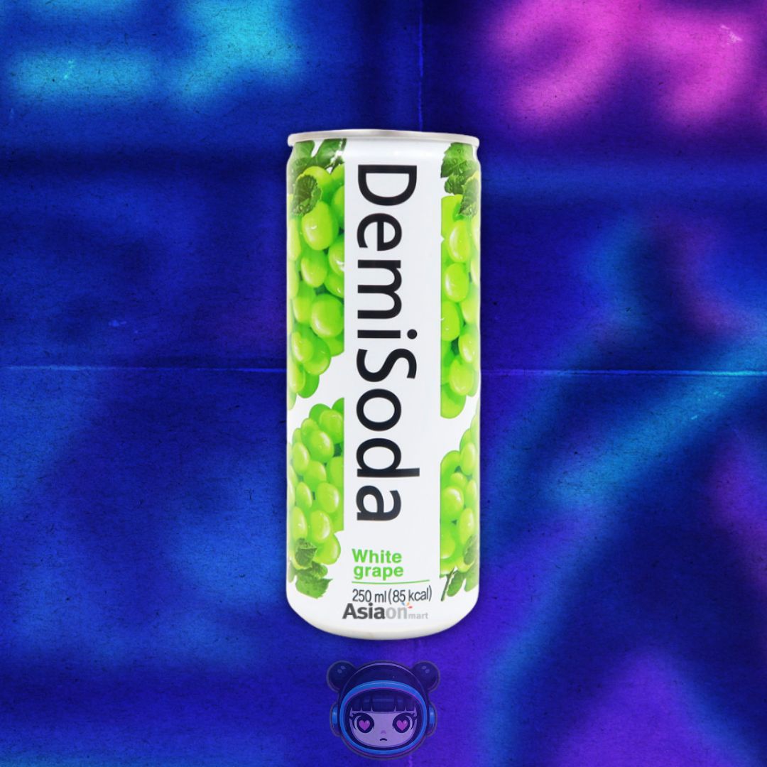 Demi Soda Sabor Uva verde