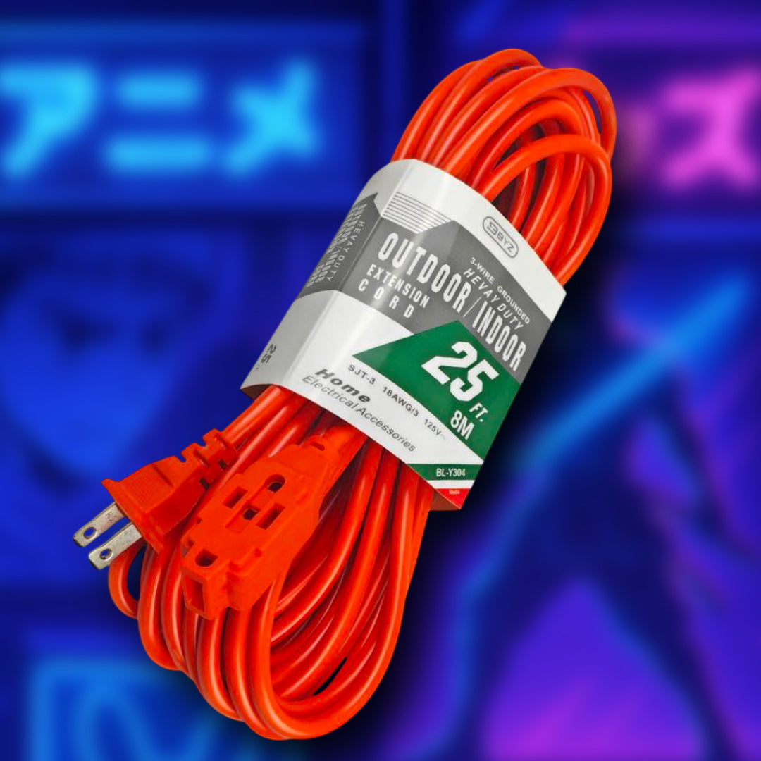 EXTENSIÓN ELÉCTRICA USO RUDO 8M BYZ BL-Y304