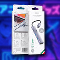 MINI ADAPTADOR HUB TIPO C 4 EN 1 BYZ-BL-D645