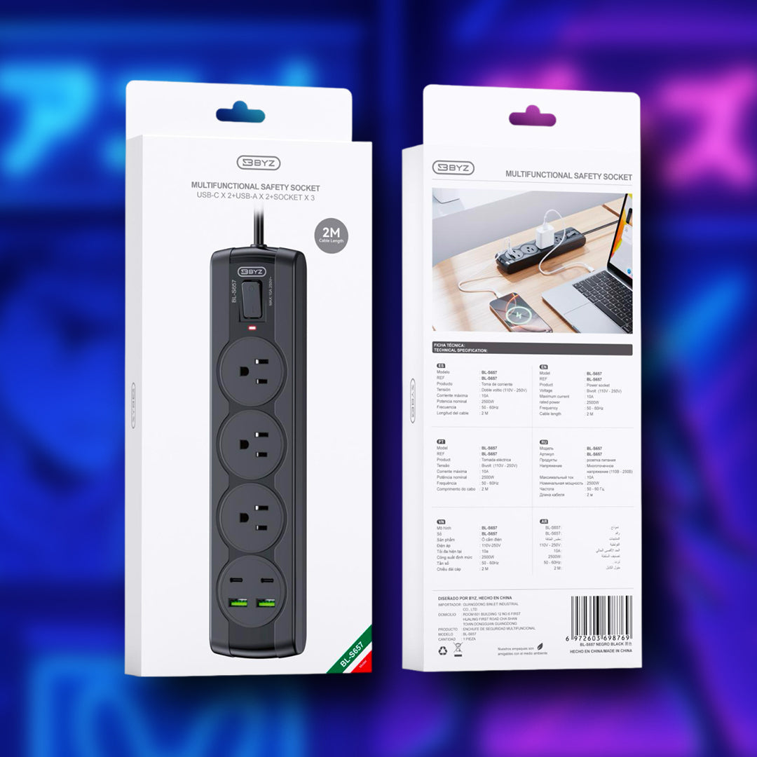 MULTICONTACTO BYZ-BL-S657