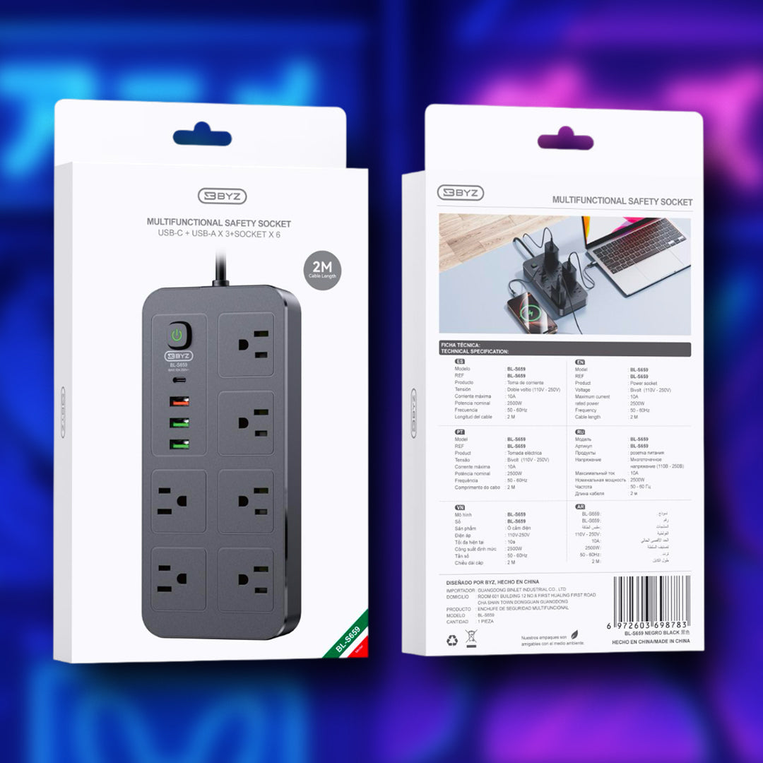 MULTICONTACTO BYZ-BL-S659