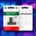 MEMORIA USB + TIPO C 32GB BYZ-BL-F752
