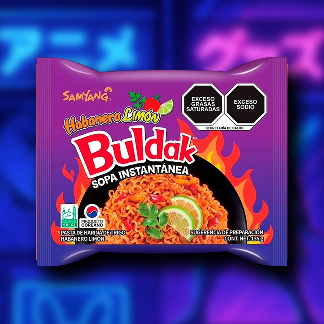 Buldak Ramen Limón-Habanero (🇲🇽)