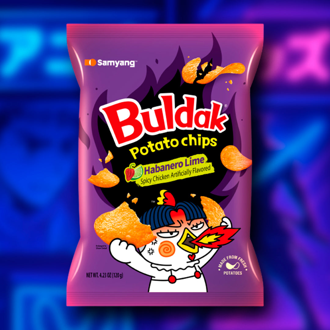 Buldak Potato Chips Habanero-Limon