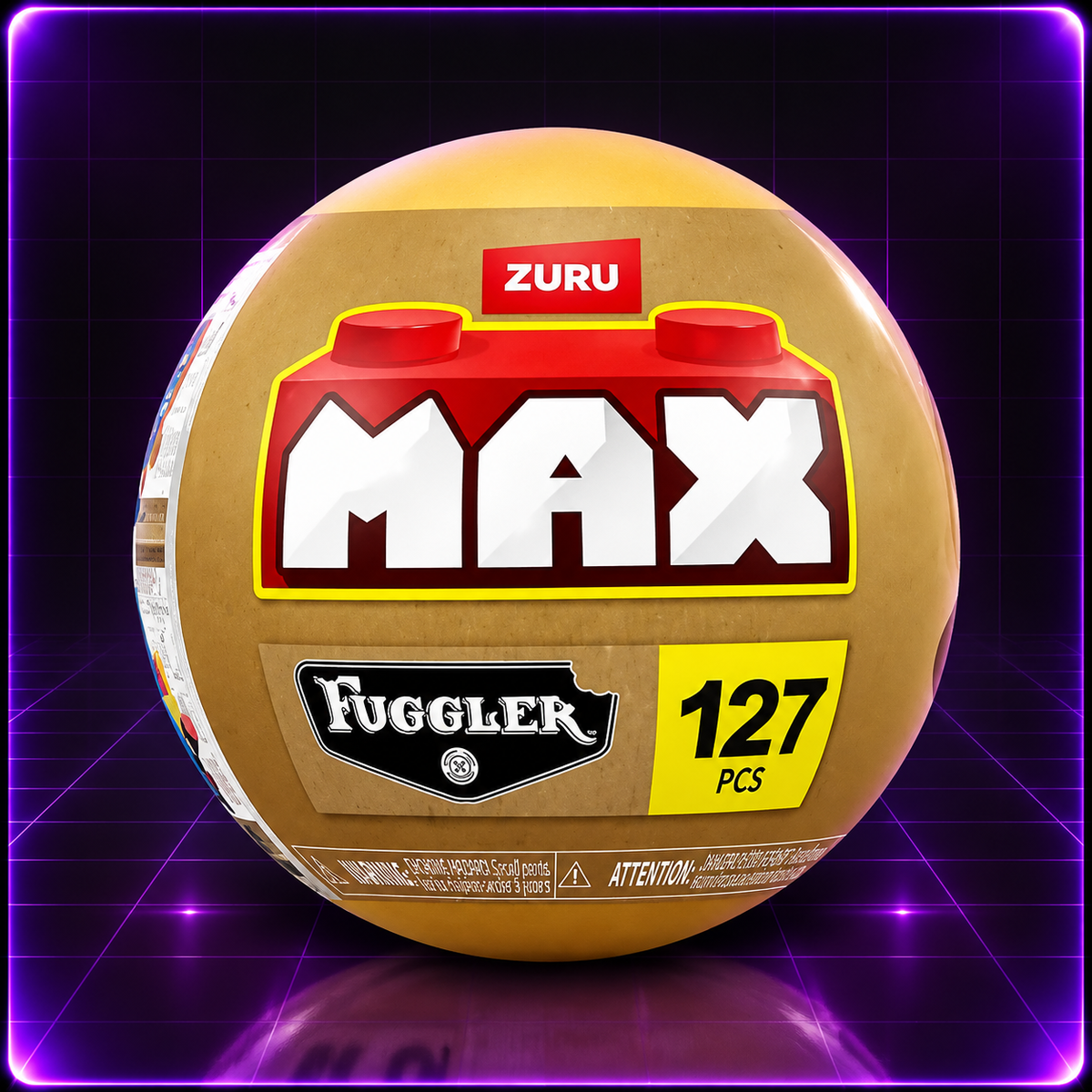 ZURU MAX Fuggler – Figura armable de 127 piezas