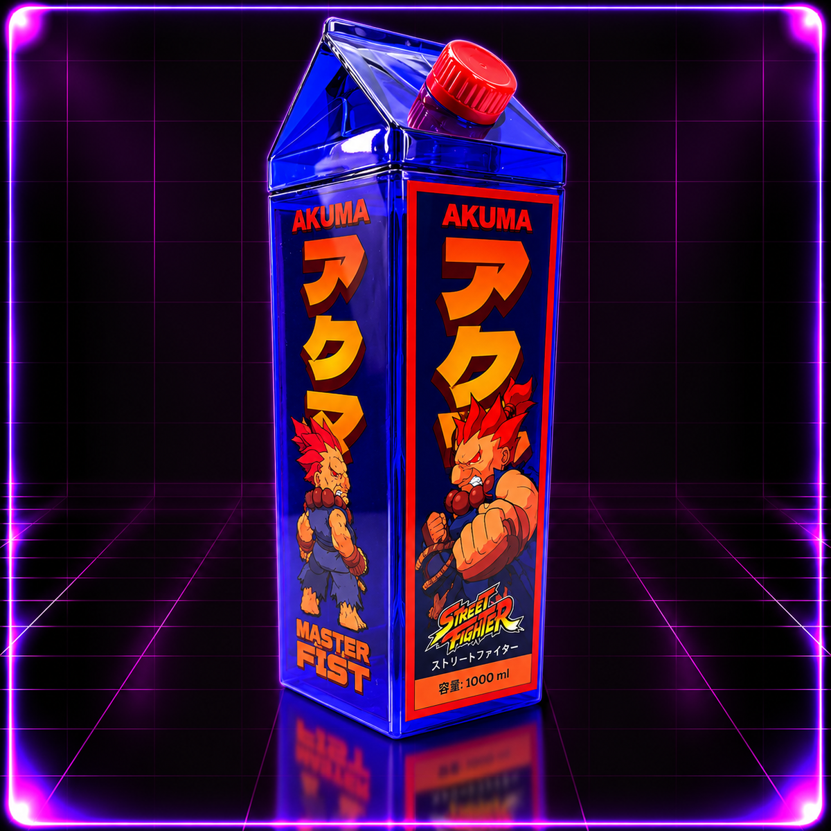 Botella Street Fighter Akuma