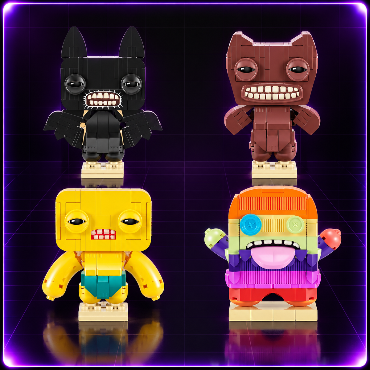 ZURU MAX Fuggler – Figura armable de 127 piezas