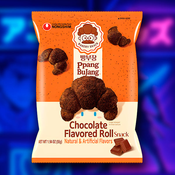 Nongshim Chocolate Flavored Roll Snack
