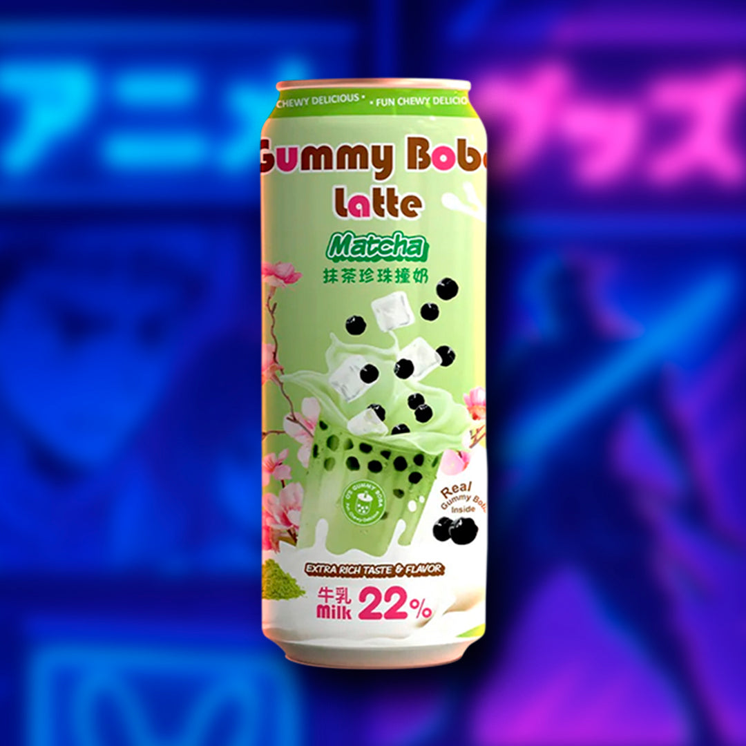 Gummy Boba Latte - Matcha