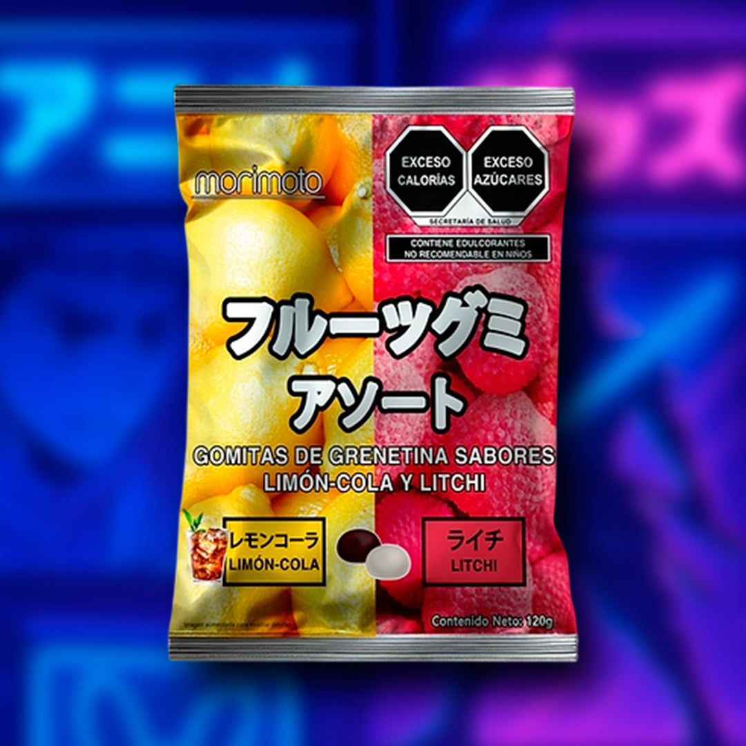 Morimoto Gomitas de Limón-Cola y Litchi