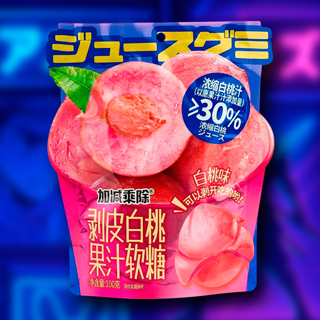 Gomita 3D Pelable Sabor Durazno 🍑 (100gr)