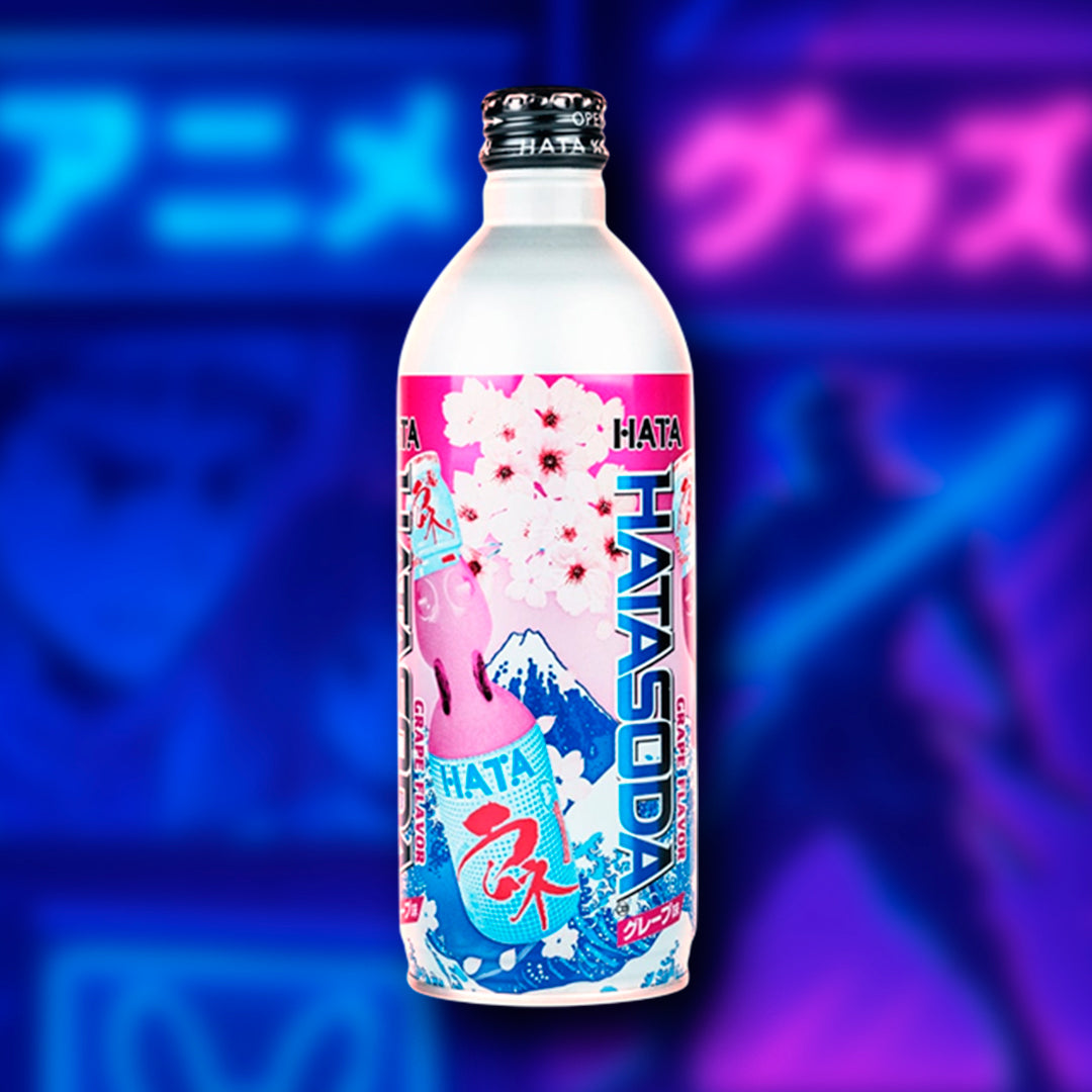 Hata Ramune Uva – Botella Metálica