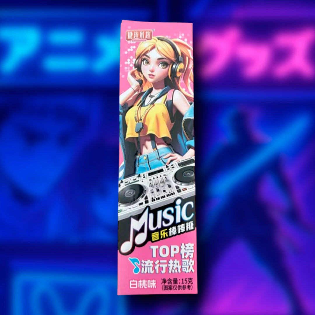 Music Candy – Sabor Durazno Blanco