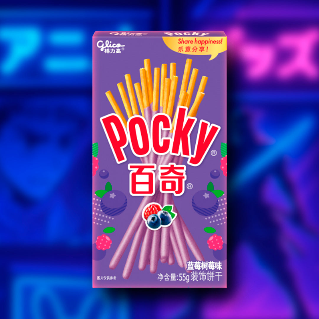 Pocky Arándano y Frambuesa