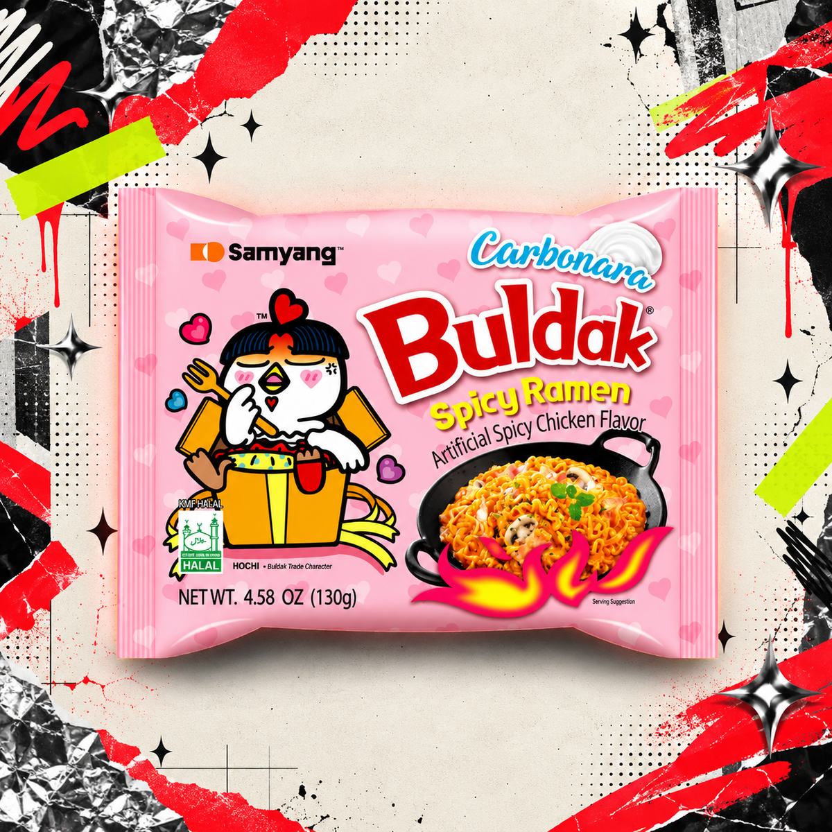 Buldak Ramen Carbonara