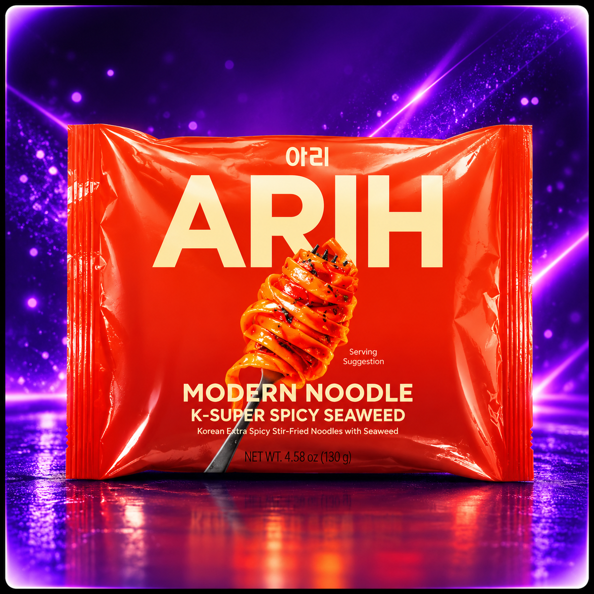 ARIH Ramen K-Super Spicy Seaweed