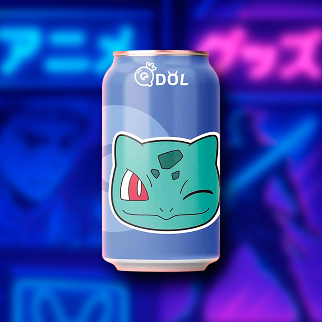 Bebida Frutal Qdol Pokémon Sabor Uva (330ml)
