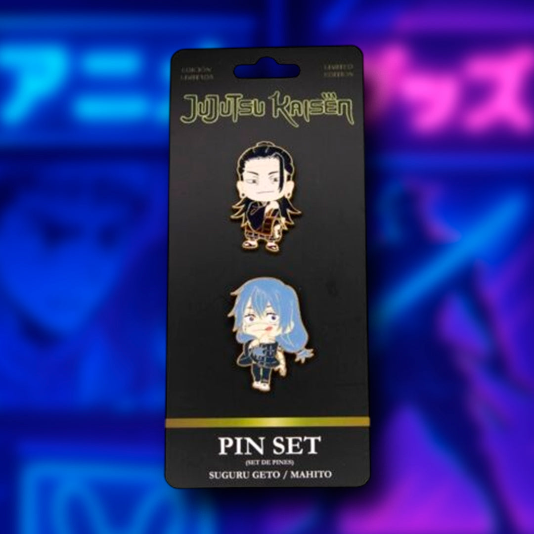 Set de Pines Geto y Mahito - Jujutsu Kaisen