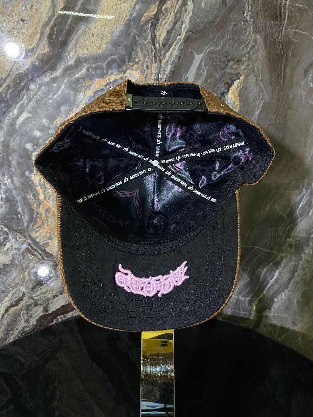 DANDY HATS "️10 YEARS ANIVERSARY” PINK BROWN