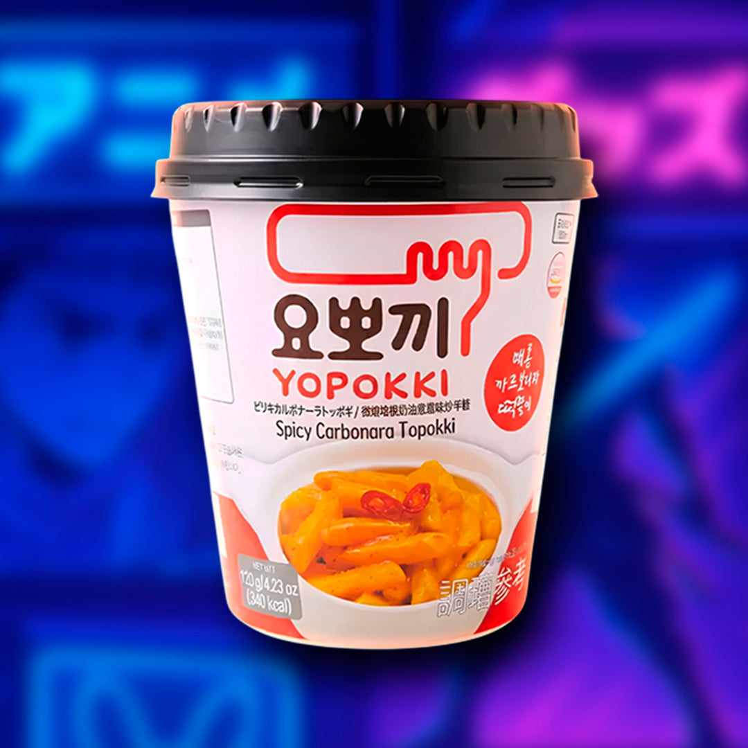 Yopokki Spicy Carbonara Topokki