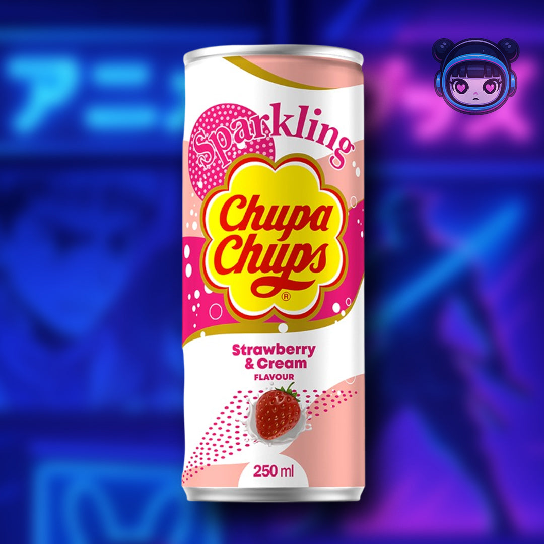 Chupa Chups Sabor Fresa con Crema